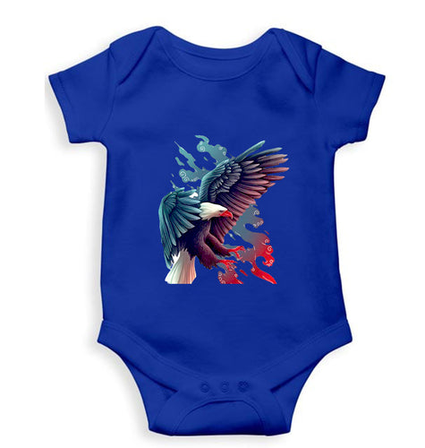 Eagle Kids Romper For Baby Boy/Girl-Royal blue-Ektarfa.online