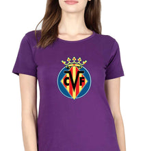 Load image into Gallery viewer, Villarreal T-Shirt for Women-Purple-Ektarfa.online
