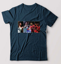 Load image into Gallery viewer, Badminton Players T-Shirt for Men-Petrol Blue-Ektarfa.online
