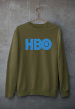 Load image into Gallery viewer, HBO Unisex Sweatshirt for Men/Women-S(40 Inches)-Olive Green-Ektarfa.online
