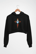 Load image into Gallery viewer, Celta Vigo Crop HOODIE FOR WOMEN-Black-Ektarfa.online
