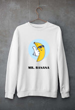 Load image into Gallery viewer, Banana Unisex Sweatshirt for Men/Women-S(40 Inches)-White-Ektarfa.online
