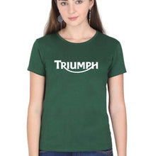 Load image into Gallery viewer, Triumph T-Shirt for Women-Dark Green-Ektarfa.online
