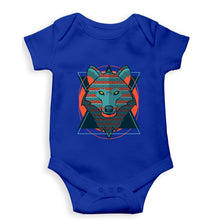 Load image into Gallery viewer, Fox Wolf Kids Romper For Baby Boy/Girl-Royal Blue-Ektarfa.online
