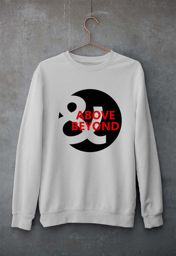 Above & Beyond Unisex Sweatshirt for Men/Women-Grey Melange-Ektarfa.online