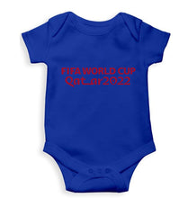 Load image into Gallery viewer, FIFA World Cup Qatar 2022 Kids Romper For Baby Boy/Girl-0-5 Months(18 Inches)-Royal Blue-Ektarfa.online
