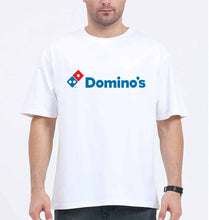 Load image into Gallery viewer, Domino&#39;s Oversized T-Shirt for Men-White-Ektarfa.online
