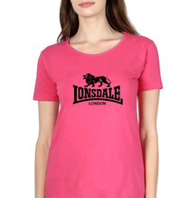 Load image into Gallery viewer, Lonsdale T-Shirt for Women-XS(32 Inches)-Pink-Ektarfa.online
