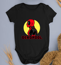 Load image into Gallery viewer, Deadpool Superhero Kids Romper For Baby Boy/Girl-0-5 Months(18 Inches)-Black-Ektarfa.online

