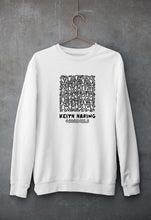 Load image into Gallery viewer, Keith Haring Unisex Sweatshirt for Men/Women-S(40 Inches)-White-Ektarfa.online
