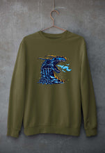 Load image into Gallery viewer, Dragon Unisex Sweatshirt for Men/Women-S(40 Inches)-Olive Green-Ektarfa.online
