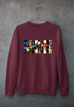 Load image into Gallery viewer, Superhero Unisex Sweatshirt for Men/Women-S(40 Inches)-Maroon-Ektarfa.online
