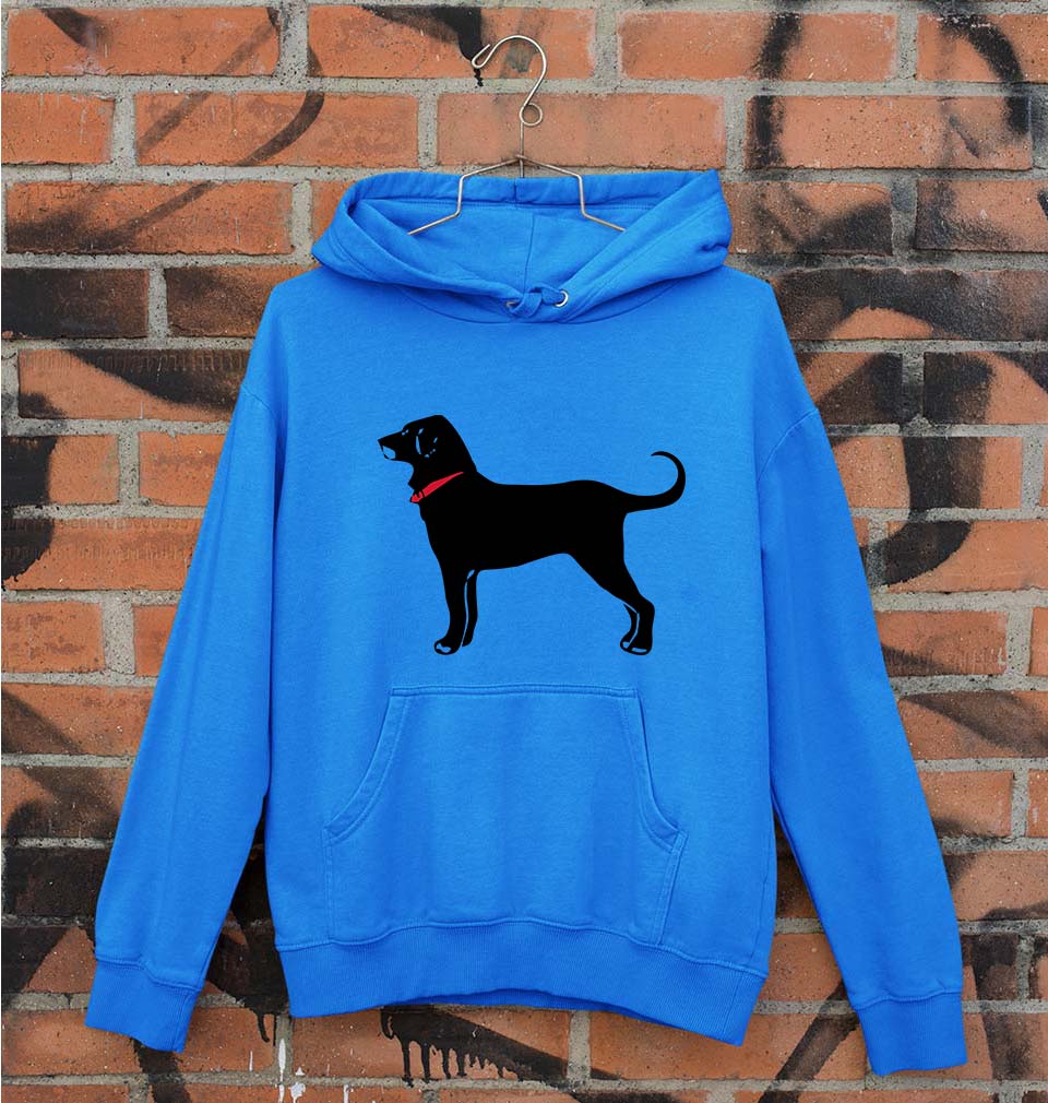 Black Dog Unisex Hoodie for Men/Women-Royal Blue-Ektarfa.online