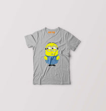 Load image into Gallery viewer, Minion Kids T-Shirt for Boy/Girl-Grey-Ektarfa.online
