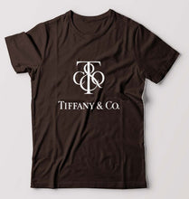 Load image into Gallery viewer, Tiffany &amp; Co T-Shirt for Men-S(38 Inches)-Coffee Brown-Ektarfa.online
