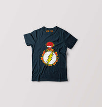 Load image into Gallery viewer, Flash Kids T-Shirt for Boy/Girl-Petrol Blue-Ektarfa.online
