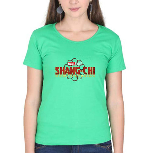 Shang-Chi T-Shirt for Women-Flag Green-Ektarfa.online