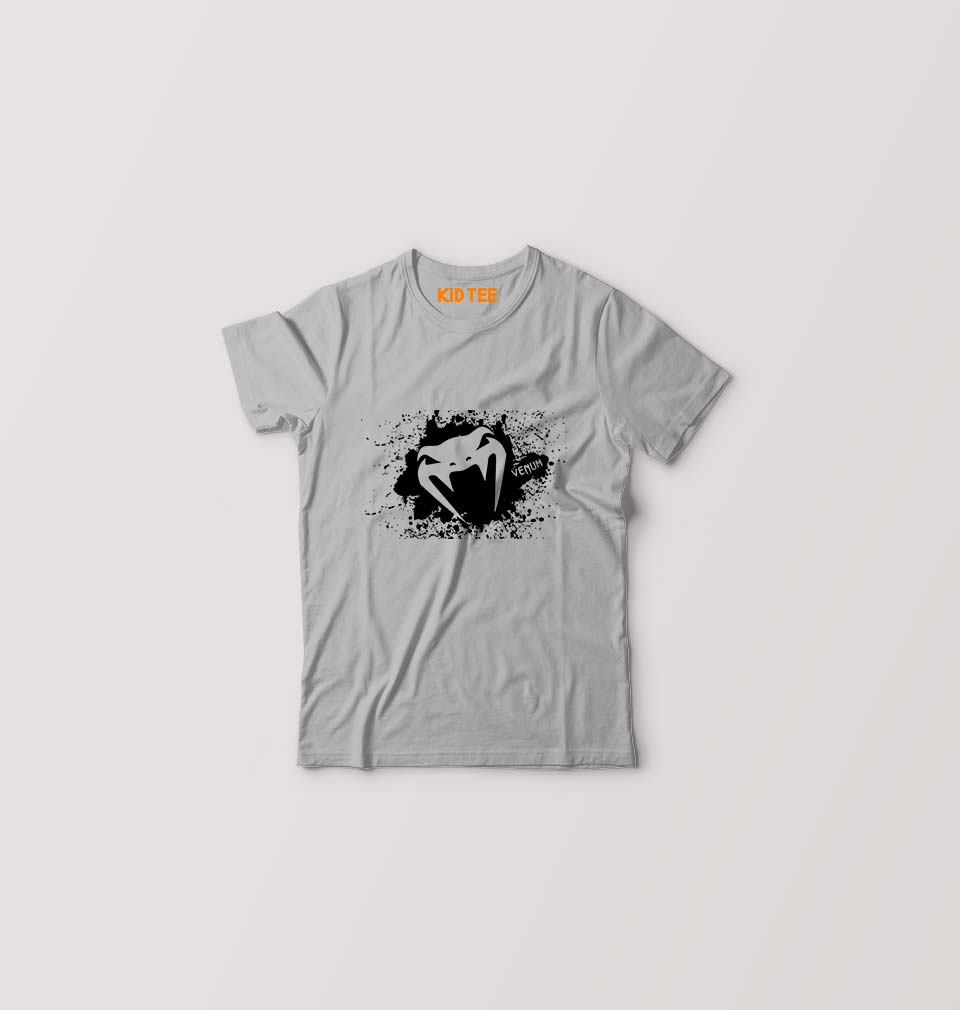 UFC Venum Kids T-Shirt for Boy/Girl-Grey-Ektarfa.online