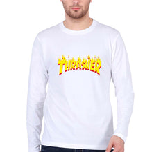 Load image into Gallery viewer, Thrasher Full Sleeves T-Shirt for Men-White-Ektarfa.online
