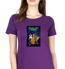 Load image into Gallery viewer, Scooby-Doo T-Shirt for Women-Purple-Ektarfa.online
