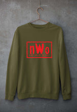 Load image into Gallery viewer, New World Order (NWO) WWE Unisex Sweatshirt for Men/Women-S(40 Inches)-Olive Green-Ektarfa.online
