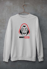 Load image into Gallery viewer, Money Heist Unisex Sweatshirt for Men/Women-Grey Melange-Ektarfa.online
