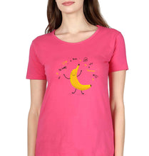 Load image into Gallery viewer, Banana T-Shirt for Women-XS(32 Inches)-Pink-Ektarfa.online
