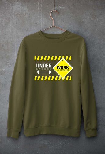 Gym Workout Unisex Sweatshirt for Men/Women-Olive Green-Ektarfa.online