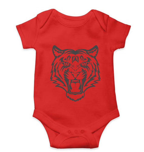 Tiger Kids Romper For Baby Boy/Girl-Red-Ektarfa.online