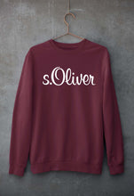 Load image into Gallery viewer, s.Oliver Unisex Sweatshirt for Men/Women-Maroon-Ektarfa.online
