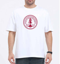 Load image into Gallery viewer, Stanford Oversized T-Shirt for Men-White-Ektarfa.online
