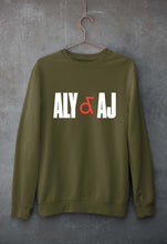 Load image into Gallery viewer, Aly &amp; AJ Unisex Sweatshirt for Men/Women-Olive Green-Ektarfa.online
