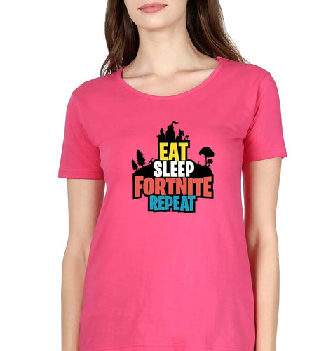 Fortnite T-Shirt for Women-Pink-Ektarfa.online