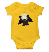 Load image into Gallery viewer, Minion Vampire Kids Romper For Baby Boy/Girl-0-5 Months(18 Inches)-Yellow-Ektarfa.online
