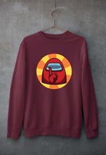 Load image into Gallery viewer, Among Us Unisex Sweatshirt for Men/Women-S(40 Inches)-Maroon-Ektarfa.online
