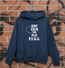 Load image into Gallery viewer, PUBG Keep Calm And Play Pubg Unisex Hoodie for Men/Women-Navy Blue-Ektarfa.online
