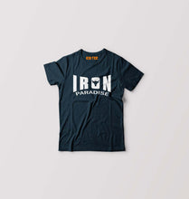 Load image into Gallery viewer, Iron Paradise Kids T-Shirt for Boy/Girl-Petrol Blue-Ektarfa.online
