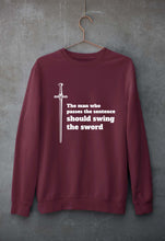 Load image into Gallery viewer, The Rings of Power Unisex Sweatshirt for Men/Women-Maroon-Ektarfa.online
