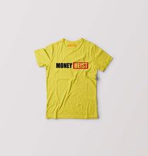 Load image into Gallery viewer, Money Heist Kids T-Shirt for Boy/Girl-Yellow-Ektarfa.online
