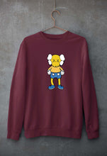 Load image into Gallery viewer, Kaws Unisex Sweatshirt for Men/Women-Maroon-Ektarfa.online
