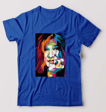 Load image into Gallery viewer, Janis Joplin T-Shirt for Men-Royal Blue-Ektarfa.online
