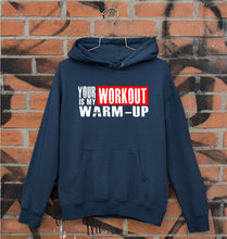 Load image into Gallery viewer, Gym Unisex Hoodie for Men/Women-Navy Blue-Ektarfa.online
