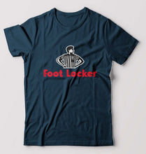 Load image into Gallery viewer, Foot Locker T-Shirt for Men-S(38 Inches)-Petrol Blue-Ektarfa.online
