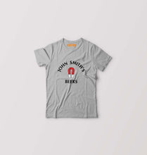 Load image into Gallery viewer, John Smith&#39;s Beers Kids T-Shirt for Boy/Girl-Grey-Ektarfa.online
