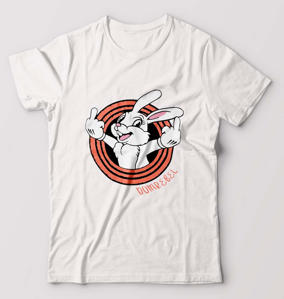 Domrebel Bunny T-Shirt for Men-White-Ektarfa.online