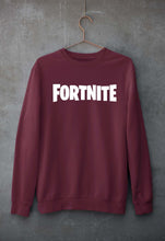 Load image into Gallery viewer, Fortnite Unisex Sweatshirt for Men/Women-S(40 Inches)-Maroon-Ektarfa.online

