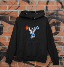 Load image into Gallery viewer, Astronaut Gym Unisex Hoodie for Men/Women-S(40 Inches)-Black-Ektarfa.co.in
