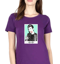 Load image into Gallery viewer, Arctic Monkeys T-Shirt for Women-XS(32 Inches)-Purple-Ektarfa.online
