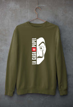 Load image into Gallery viewer, Money Heist Unisex Sweatshirt for Men/Women-Olive Green-Ektarfa.online
