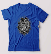 Load image into Gallery viewer, Monster T-Shirt for Men-S(38 Inches)-Royal Blue-Ektarfa.online

